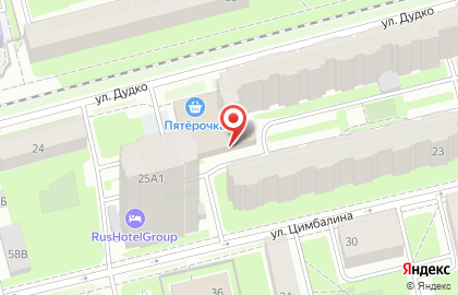 Центральная автошкола в Санкт-Петербурге на карте