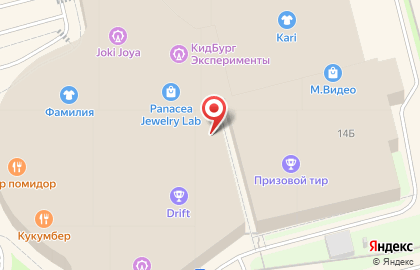 Салон цветов и подарков Миледи в Санкт-Петербурге на карте