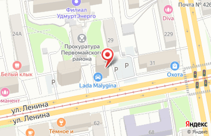 Грузовой поток ижевск на карте