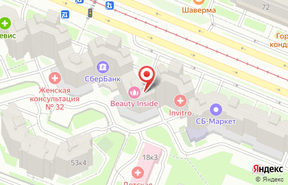 Продуктовый магазин Белорусский дворик на Гражданском проспекте на карте
