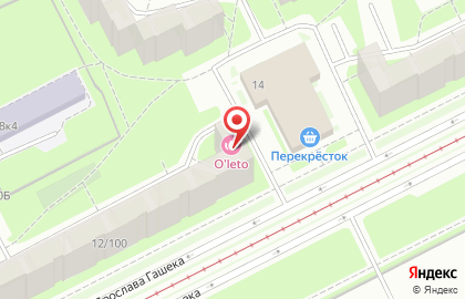 Салон красоты O`Leto на улице Ярослава Гашека на карте