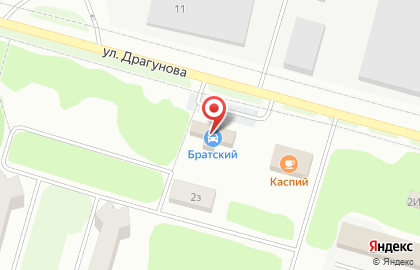 Магазин автозапчастей Братский на карте