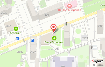 Аптека Сана в Коминтерновском районе на карте