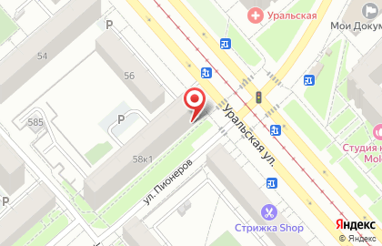 Билетная касса Навигатор в Кировском районе на карте
