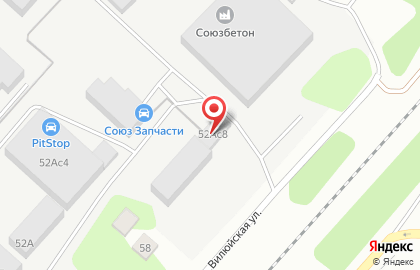 Tranzit на Вилюйской улице на карте