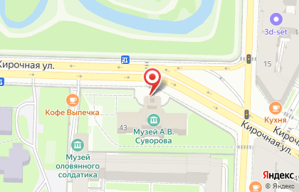 Магазин сувениров в Санкт-Петербурге на карте
