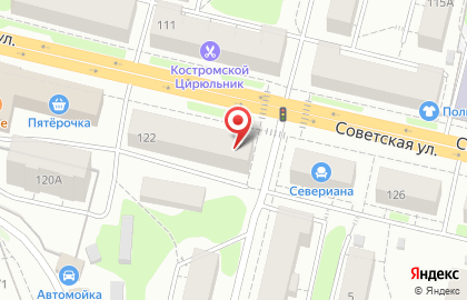 Мастерская по ремонту обуви на Советской улице на карте