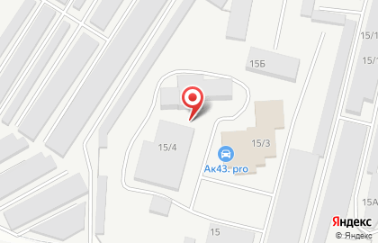 Покрасочный цех в Кирове на карте