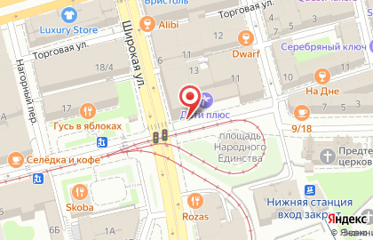 Туристическое агентство География на Рождественской улице на карте