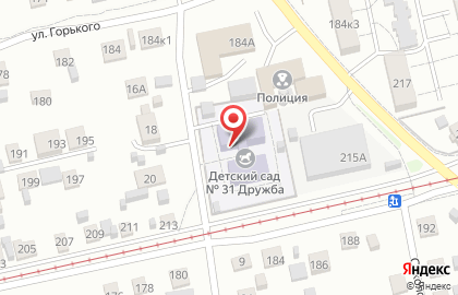 Детский сад Дружба №31 в Барнауле на карте