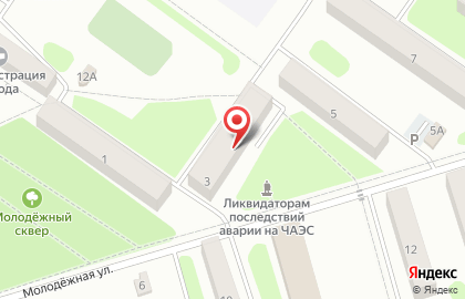 Компания ТрансТелеКом на Молодежной улице на карте