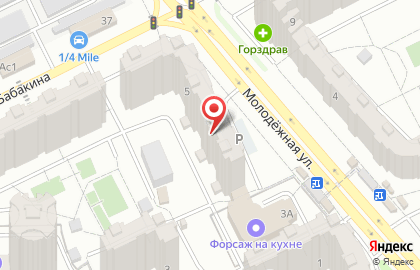 Производственно-торговая компания Экоокна на Молодёжной улице в Химках на карте