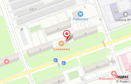 Магазин овощей и фруктов на проспекте Бумажников на карте