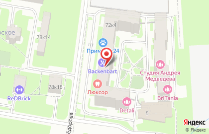 Стоматологическая клиника Стелла в Красносельском районе на карте