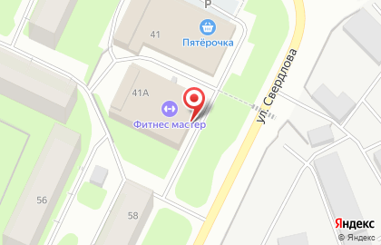 Баня №4 в Мурманске на карте