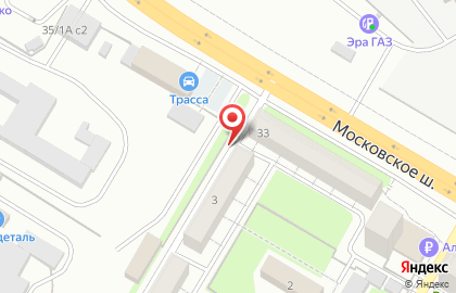 Автостоянка Объединение Марс на карте