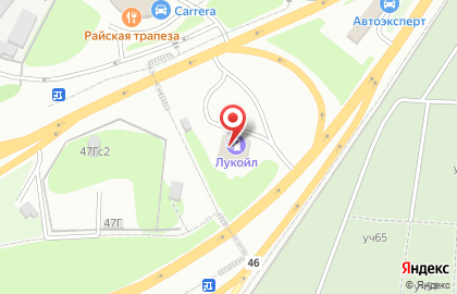 Автомойка Лукойл на Озёрной улице на карте