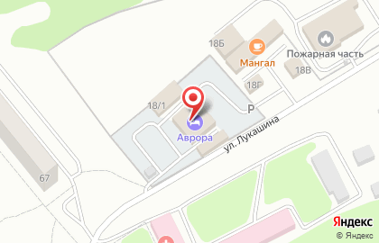 Визитка Щёкино на карте