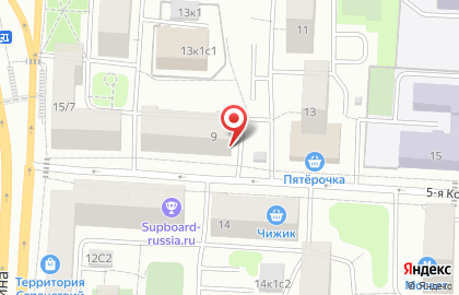 Зоомагазин в Москве на карте
