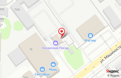 Строительная фирма Казанский Посад на карте