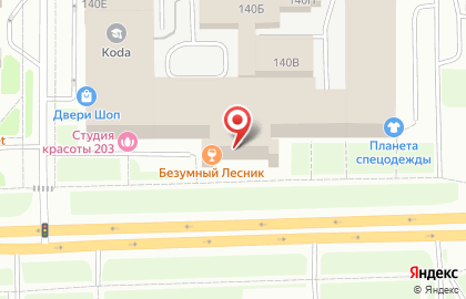 Торговая компания ЭТМ на Ленинском проспекте на карте