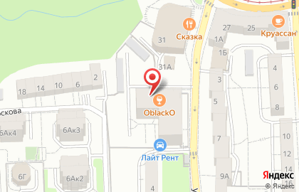 Лаундж-бар OblackO на карте
