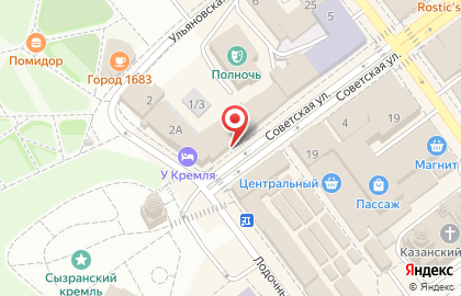 Салон-парикмахерская Милена на Советской улице на карте