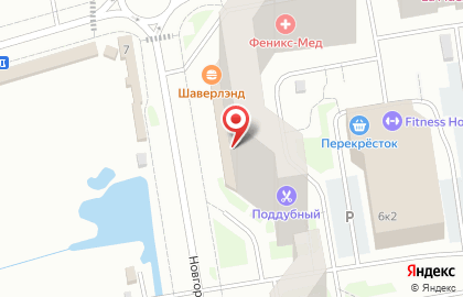 Фирменный магазин Ермолино на Новгородском проспекте на карте