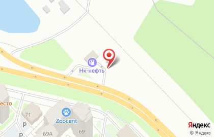 АЗС в Кемерово на карте