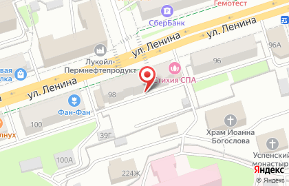 Банкомат Балтийский Банк, Волго-Камский филиал, Дзержинский район на улице Ленина на карте