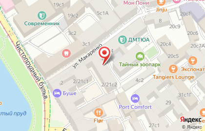 Мел на улице Макаренко на карте