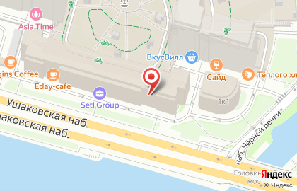Банк ВТБ на метро Лесная на карте