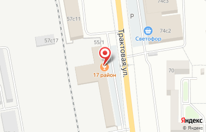 Торговый дом Байкал в Железнодорожном районе на карте