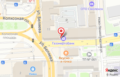 Оператор связи МТС в Смоленске на карте