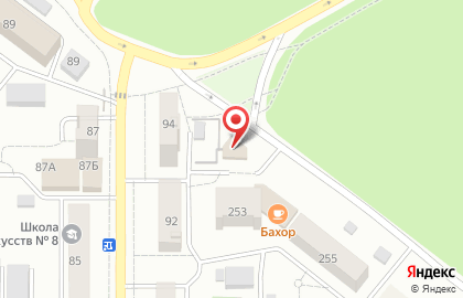Магазин разливных напитков Застава в Центральном районе на карте