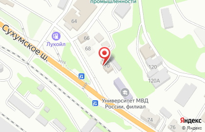Управление ФСИН России по Краснодарскому краю в Новороссийске на карте