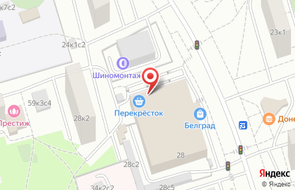 Бойцовский клуб Инстинкт на ​Домодедовской на карте