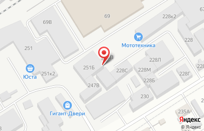 ГазТеплоСнаб на карте