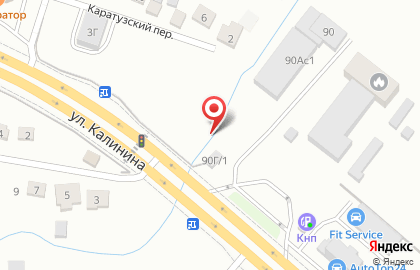 Продуктовый магазин в Красноярске на карте