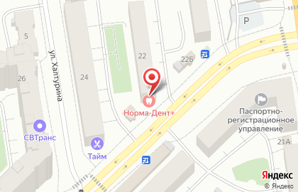 Стоматологическая клиника Норма-Дент+ на карте