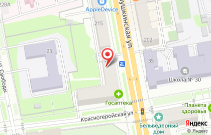 Нотариус Петухова Л.В. на карте