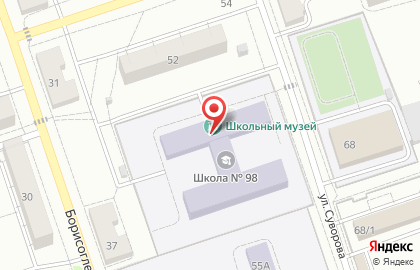 Школа №98 на карте