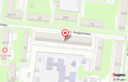 Архитектурно-планировочное бюро на улице Андропова на карте