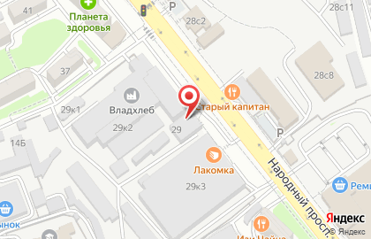 ОАО Владхлеб на карте