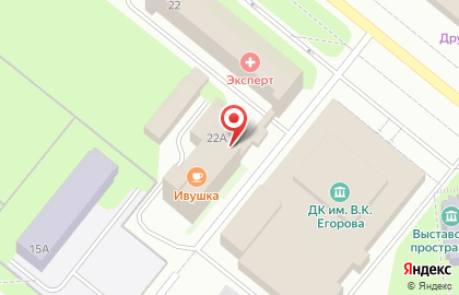 Столовая Ивушка на карте