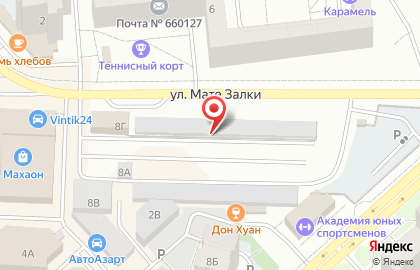 Антек в Железногорске на карте