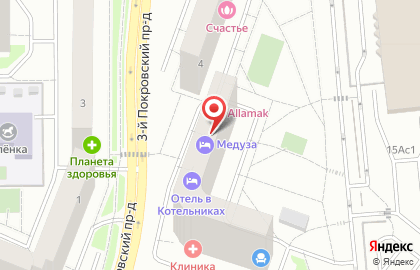 Шахматная школа Адмирал на Котельниках на карте