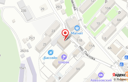 Монерон в переулке Павлова на карте