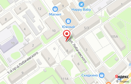 Сеть мини-маркетов Пив & Ко на улице Лобачевского на карте