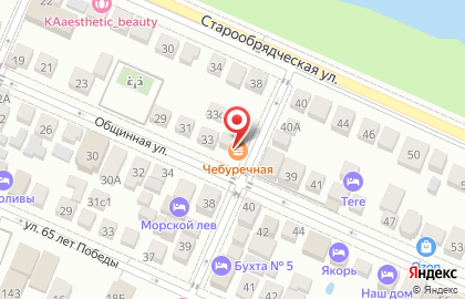 Кафе Домашняя Кухня в Адлерском районе на карте